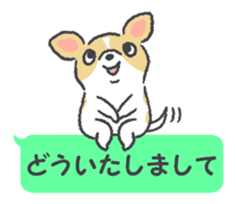 Small Chihuahua dog sticker #9868142