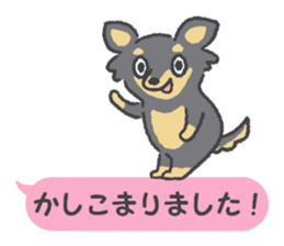 Small Chihuahua dog sticker #9868143