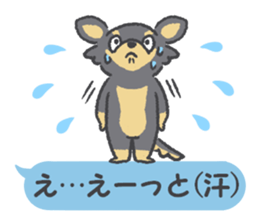 Small Chihuahua dog sticker #9868147