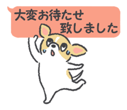 Small Chihuahua dog sticker #9868151