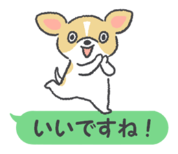 Small Chihuahua dog sticker #9868161