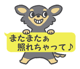 Small Chihuahua dog sticker #9868170