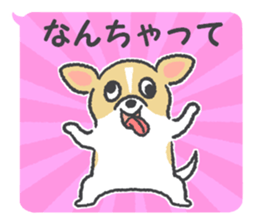 Small Chihuahua dog sticker #9868171