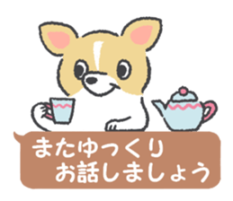 Small Chihuahua dog sticker #9868172