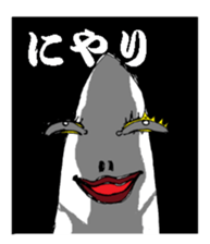 Scary girl4 sticker #9868259