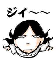 Scary girl4 sticker #9868279