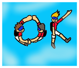 SKY DIVING sticker #9868345