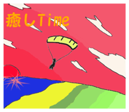 SKY DIVING sticker #9868355
