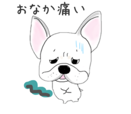 French bulldog wanko Ume 4 sticker #9868841