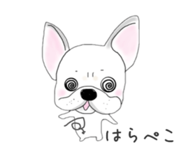 French bulldog wanko Ume 4 sticker #9868851