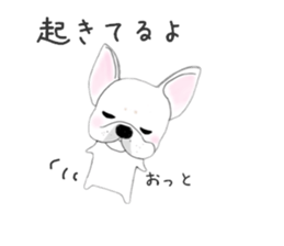 French bulldog wanko Ume 4 sticker #9868852