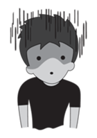 Shirt black sticker #9869737