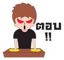 Shirt black sticker #9869750