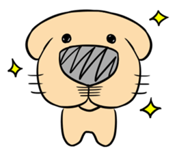 Anime Style Retriever Dogs sticker #9870510