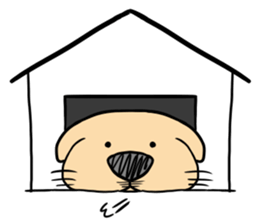 Anime Style Retriever Dogs sticker #9870511