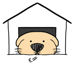 Anime Style Retriever Dogs sticker #9870511