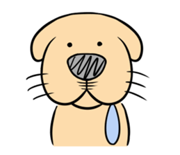 Anime Style Retriever Dogs sticker #9870513