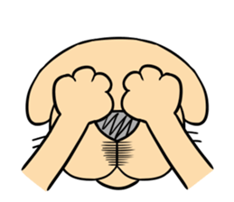 Anime Style Retriever Dogs sticker #9870516