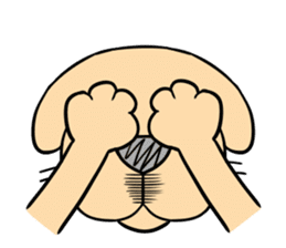 Anime Style Retriever Dogs sticker #9870516