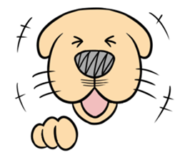 Anime Style Retriever Dogs sticker #9870521