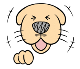 Anime Style Retriever Dogs sticker #9870521