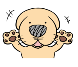 Anime Style Retriever Dogs sticker #9870522