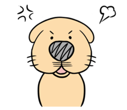 Anime Style Retriever Dogs sticker #9870527