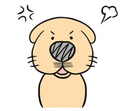Anime Style Retriever Dogs sticker #9870527