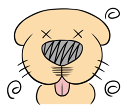 Anime Style Retriever Dogs sticker #9870528