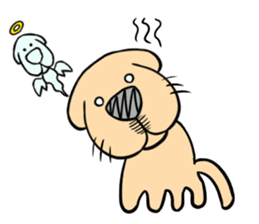 Anime Style Retriever Dogs sticker #9870529