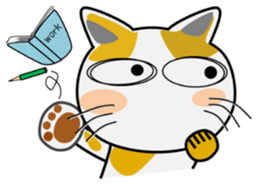 Mi-ke cat Mimi 3rd sticker #9870587