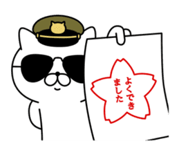 Military cat 2 sticker #9870933