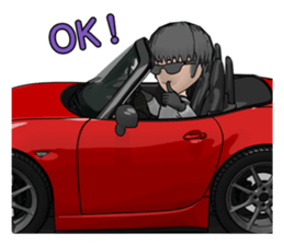 Driver to be in the wind sticker #9871274