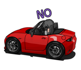 Driver to be in the wind sticker #9871275