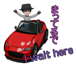 Driver to be in the wind sticker #9871277