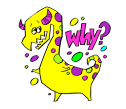 Colorful Monster's part 2. sticker #9871617