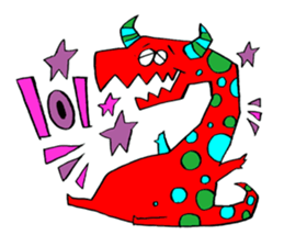 Colorful Monster's part 2. sticker #9871621