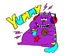 Colorful Monster's part 2. sticker #9871622