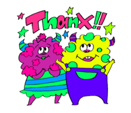 Colorful Monster's part 2. sticker #9871624
