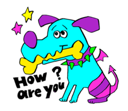 Colorful Monster's part 2. sticker #9871628