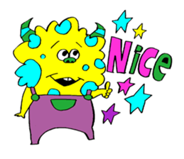 Colorful Monster's part 2. sticker #9871630