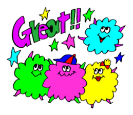 Colorful Monster's part 2. sticker #9871632
