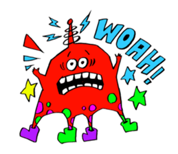 Colorful Monster's part 2. sticker #9871648