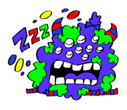 Colorful Monster's part 2. sticker #9871649