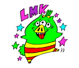 Colorful Monster's part 2. sticker #9871650
