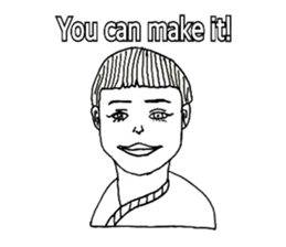 Women stickers  -English ver.- sticker #9871897