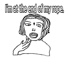 Women stickers  -English ver.- sticker #9871917