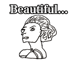 Women stickers  -English ver.- sticker #9871922