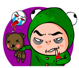 Chay Kob and Girlfriend 3 (Ying Pink) sticker #9872162