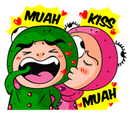 Chay Kob and Girlfriend 3 (Ying Pink) sticker #9872164